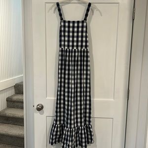 J.Crew Gingham Cotton Maxi